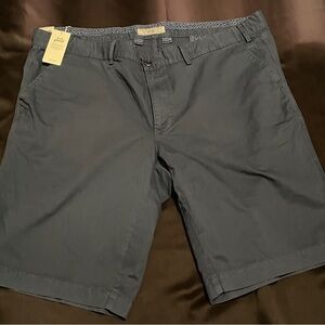 Classic Navy Men's Flat Front Shorts
